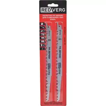 Пильное полотно для сабельной пилы по дереву REDVERG S1531L 820451 6623574