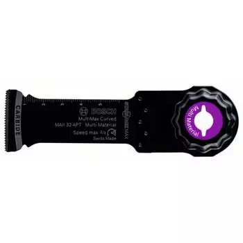 Пильное полотно starlockmax carbide 32x70 мм multi-material maii 32 apt bosch 2608664220