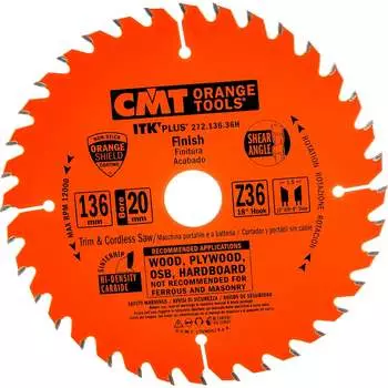 Пильный диск CMT 272.136.36H