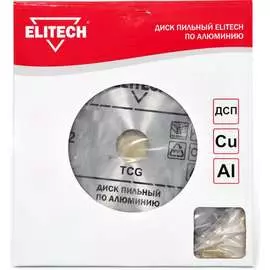 Пильный диск по алюминию Elitech 210х30х1.6 мм; 80Z 195627