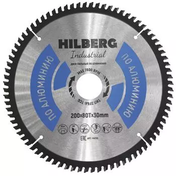 Пильный диск по алюминию Hilberg Hilberg Industrial HA200