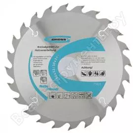 Пильный диск по дереву 200x32/30 мм, 24т gross 73322