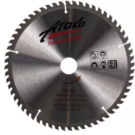 Пильный диск по дереву АТАКА 8078920