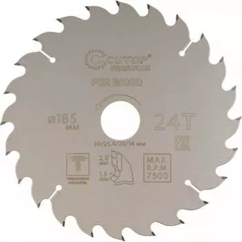 Пильный диск по дереву CUTOP Profi plus 75-18524Т