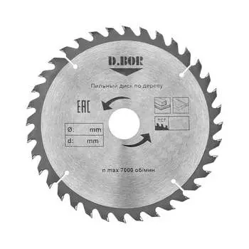 Пильный диск по дереву D.BOR D-9K-801651205D