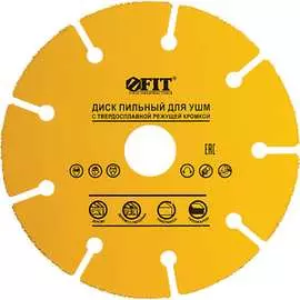 Пильный диск по дереву FIT 37641