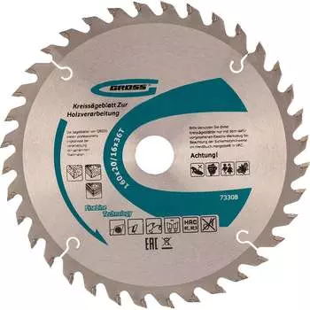 Пильный диск по дереву GROSS