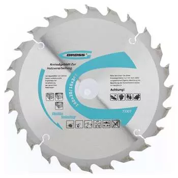 Пильный диск по дереву GROSS 73307