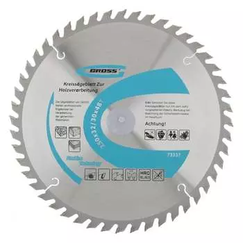 Пильный диск по дереву GROSS 73337