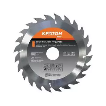 Пильный диск по дереву Кратон HOBBY 1 06 02 023
