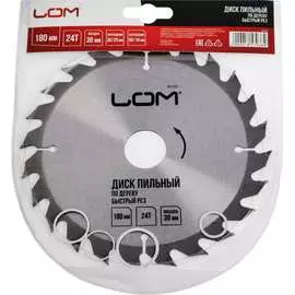 Пильный диск по дереву LOM