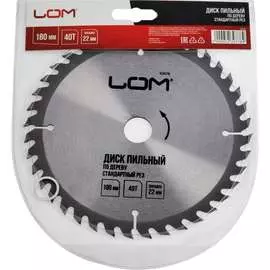 Пильный диск по дереву LOM