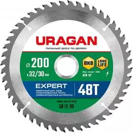 Пильный диск по дереву Uragan Expert 36802-200-32-48_z01