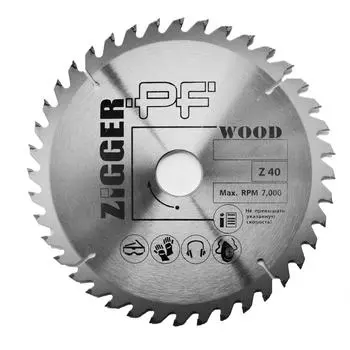 Пильный диск по дереву ZIGGER 23380