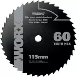 Пильный диск по металлу WORX WA5047