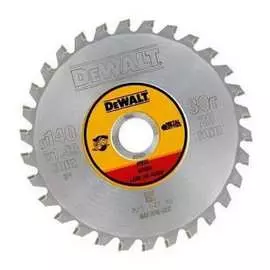 Пильный диск по стали 140/20 мм, 30 зубьев, tcg1,5 dewalt dt1923