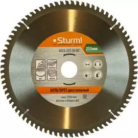 Пильный диск Sturm Мультирез 9023-255-30-80