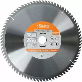 Пильный диск Sturm 9020-305-30-80T