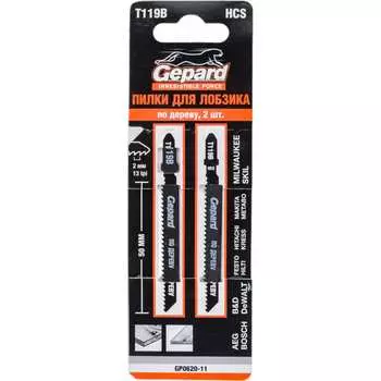 Пилка для электролобзика по дереву Gepard GP0620-11