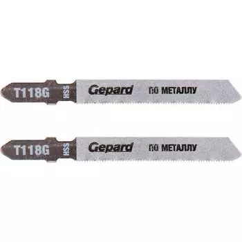 Пилка для электролобзика по металлу Gepard T118G GP0608-19