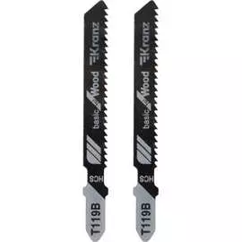 Пилка для лобзика по дереву KRANZ T119B KR-92-0310