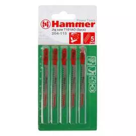 Пилка flex 204-115 jg wd (5 шт; 56 мм; шаг 1.4 мм; hcs) для лобзика t101ao hammer 30559