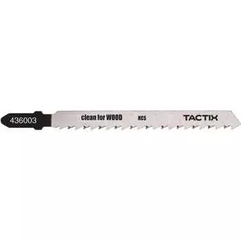 Пилка по дереву для электролобзика TACTIX Т101D 436003