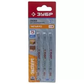 Пилка по дереву для лобзика ЗУБР