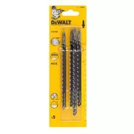 Пилка по дереву hcs 152х116х4х100 мм, t344d, 5 шт. dewalt dt2169