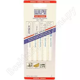 Пилка для строит.матер. с остатками металла до 80мм, труб, профилей WILPU 263100005