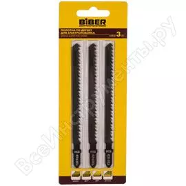 Пилки для электролобзика по дереву Biber T301CD 85283 тов-120526