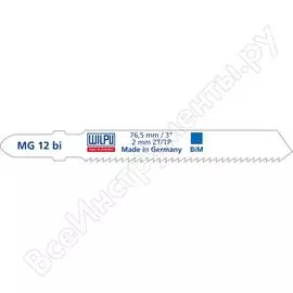 Пилка для цвет.металлов, алюминия до 30мм WILPU 250100005