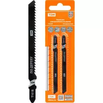 Пилки для электролобзика по дереву TDM ELECTRIC Рубин T101B SQ1089-0202
