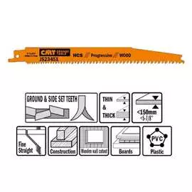 Сабельные пилки для дерева CMT