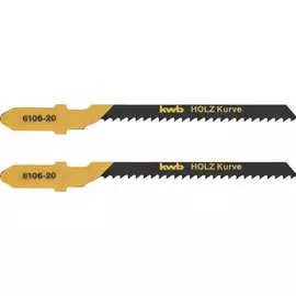 Пилки для лобзика по дереву KWB TE119BO 610620