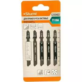 Пилки для лобзика по металлу Sturm T118A 5250402