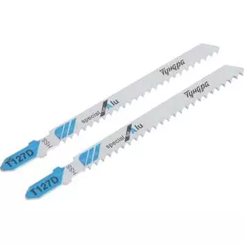 Пилки для лобзиков по цветным металлам ТУНДРА