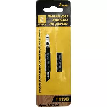 Пилки для лобзиков по дереву MOSTEK 1421192