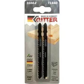 Пилки для лобзиков по дереву RITTER Eco Т144D PS17111442