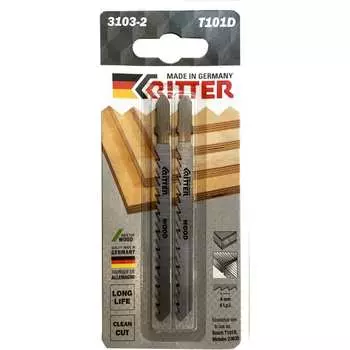 Пилки для лобзиков по дереву RITTER Eco Т101D PS17131012