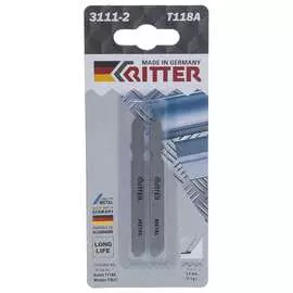 Пилки для лобзиков по стали RITTER Т118A 3111-2