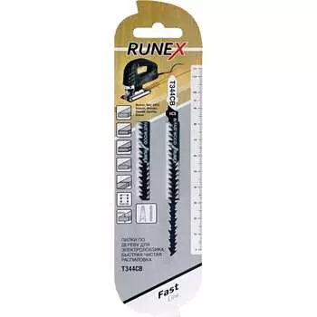 Пилки древесина, ДСП, пластмасса Runex T344CB 555182-2