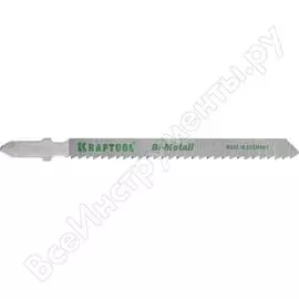 Пилка по твердому дереву для электролобзика KRAFTOOL Bi-Metall 159507-2.5