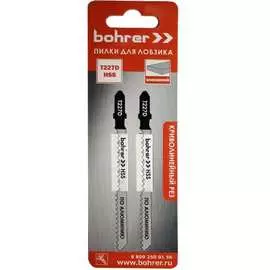 Пилки по алюминию для лобзика Bohrer T227D 37402274
