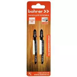 Пилки по дереву для лобзика Bohrer Т119BO 37101199