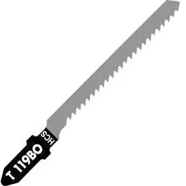 Пилки по дереву для лобзика РОССНА T119BO Р860547