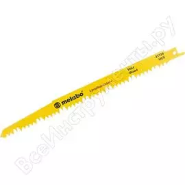 Пилки по дереву с сучьями Metabo