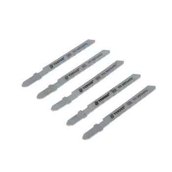 Пилки по металлу для лобзика ТУНДРА