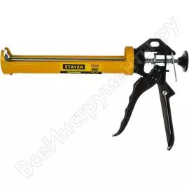 Алюминиевый полуоткрытый пистолет для герметика STAYER ПРОФИ 0671