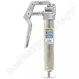 Пистолетный плунжерный шприц для густой смазки для одной руки Dollex GG-121